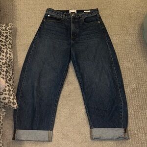 Frame Bubble Dark Blue Jeans